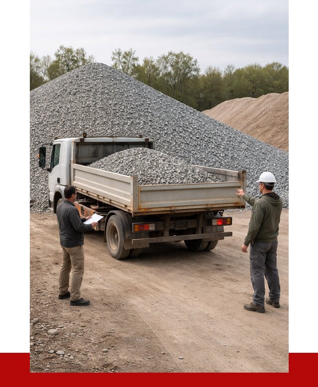 Купить гранитный щебень в Соликамске от 2885 руб. | ПРОНЕРУДСлк