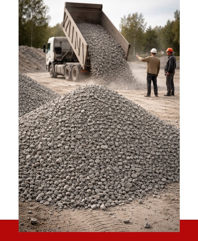 Гранитный щебень фракция 0-5 в Соликамске от 2988 руб ПРОНЕРУДСлк
