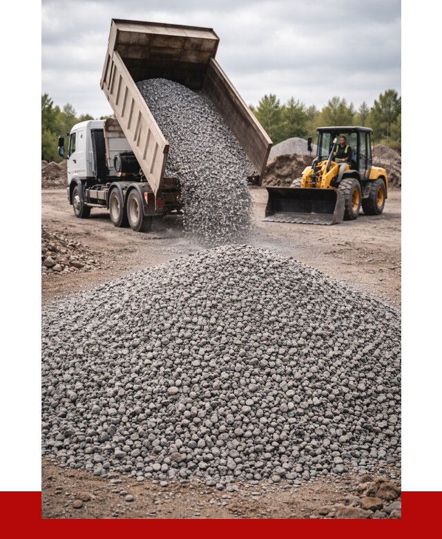 Гранитный щебень фракция 5-10 в Соликамске от 3298 | ПРОНЕРУДСлк