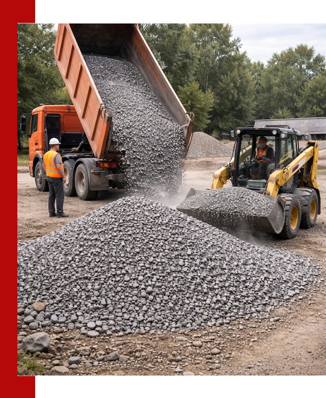 Купить гранитный щебень фракции 5–10 в Соликамске с доставкой