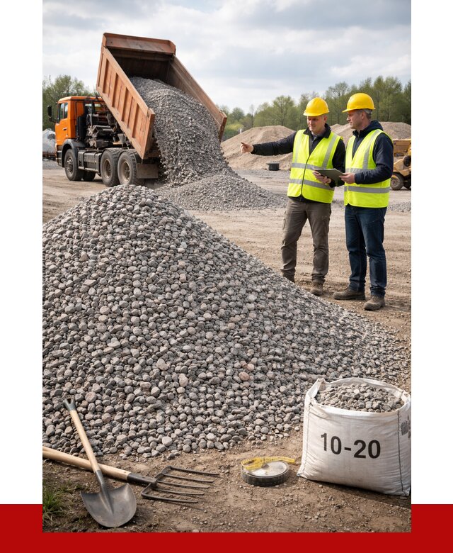 Гранитный щебень фракция 10-20 в Соликамске от 4328 руб.|ПРОНЕРУДСлк