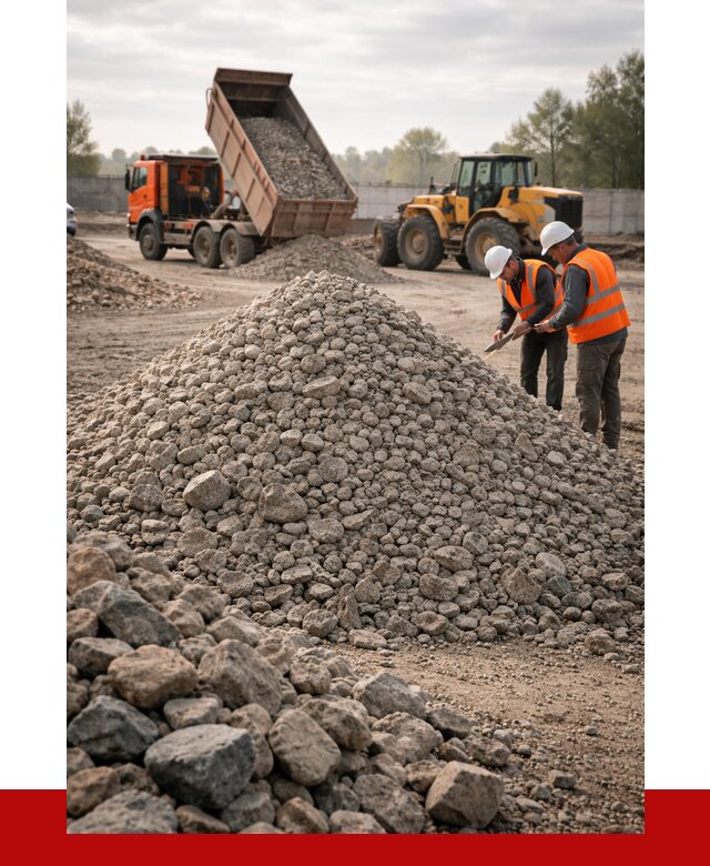 Гранитный щебень фракция 40-70 в Соликамске от 2576 руб ПРОНЕРУДСлк