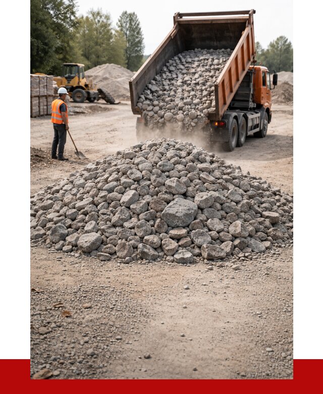 Гранитный щебень фракция 70-150 в Соликамске от 1700 | ПРОНЕРУДСлк