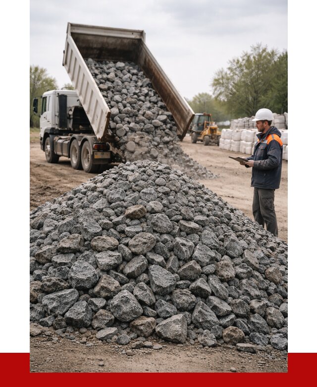 Гранитный щебень фракция 100-200 в Соликамске от 4328 р. ПРОНЕРУДСлк