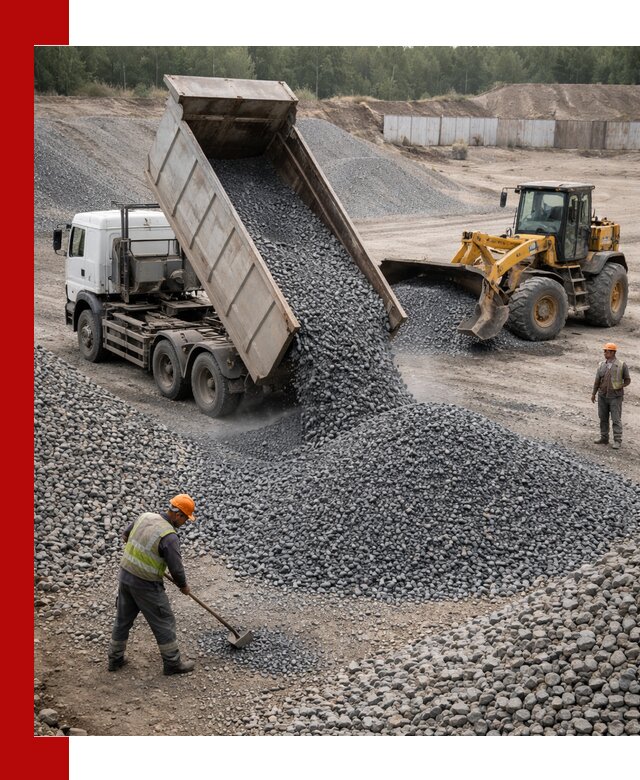 Щебень габбро-диабаз фр. 5-20 с доставкой в Соликамске