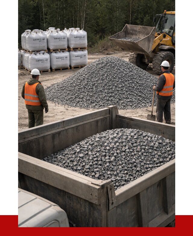 Щебень габбро диабаз 20-40 в Соликамске от 3504 руб. | ПРОНЕРУДСлк