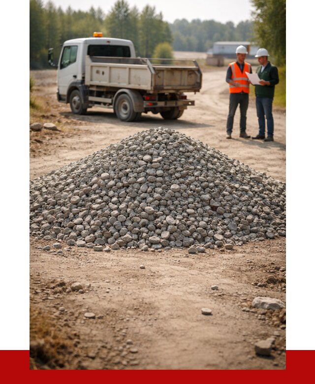 Гравийный щебень фракция 20-40 в Соликамске от 1237 р. | ПРОНЕРУДСлк
