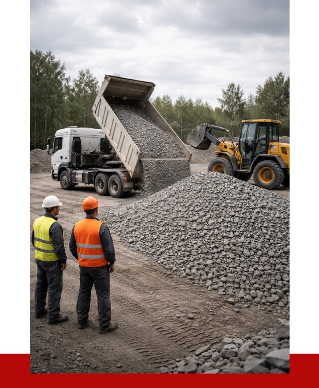 Гравийный щебень фракция 40-70 в Соликамске от 9790р | ПРОНЕРУДСлк
