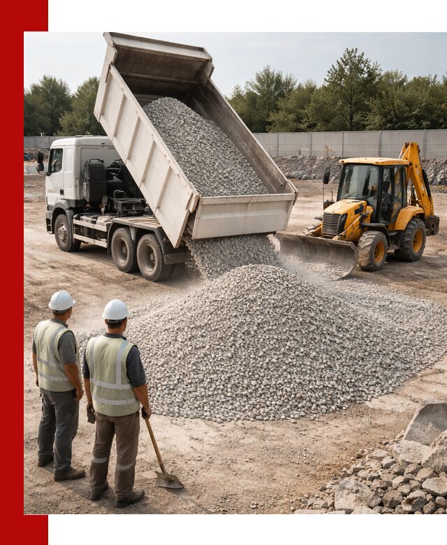 Купить известняковый щебень фракции 5–10 мм с доставкой в Соликамске