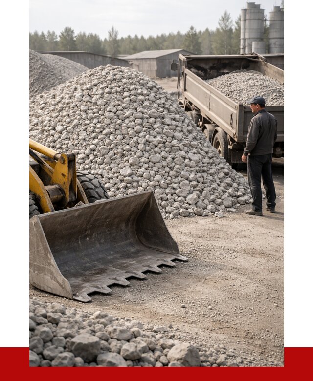 Известняковый щебень фракция 40-70 в Соликамске от 4328 р. | ПРОНЕРУДСлк
