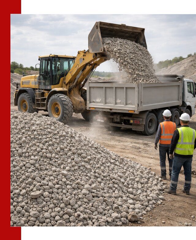 Доломитовый щебень фракция 40–71 доставка и продажа в Соликамске