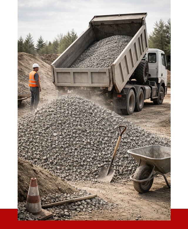 Купить вторичный щебень в Соликамске от 1546 р. - ПРОНЕРУДСлк