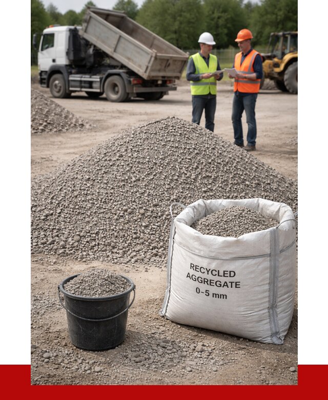 Вторичный щебень фракция 0-5 в Соликамске от 1649 р. ПРОНЕРУДСлк