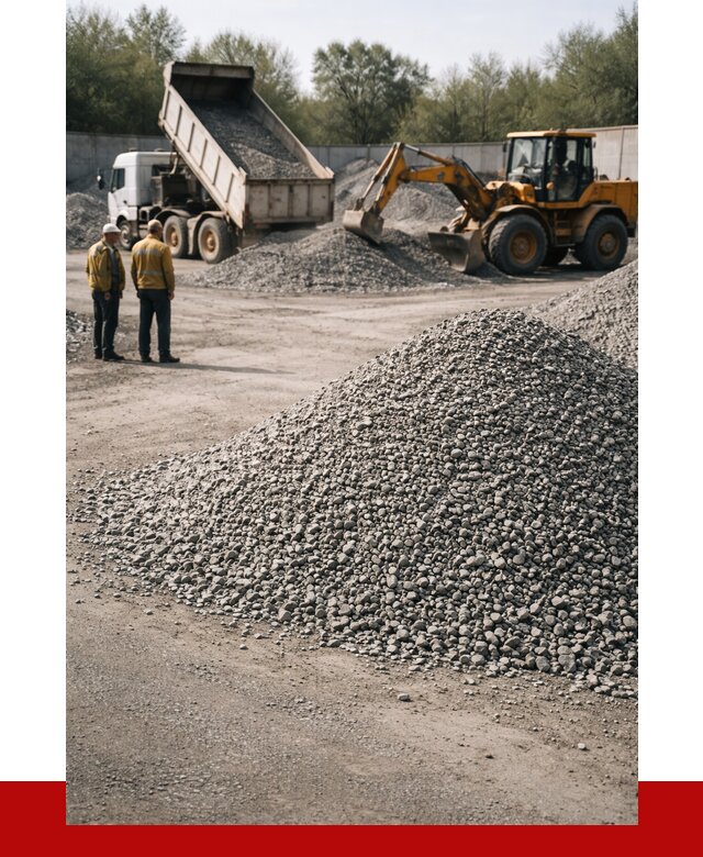 Вторичный щебень фр. 5-20 в Соликамске от 1649 р. - ПРОНЕРУДСлк