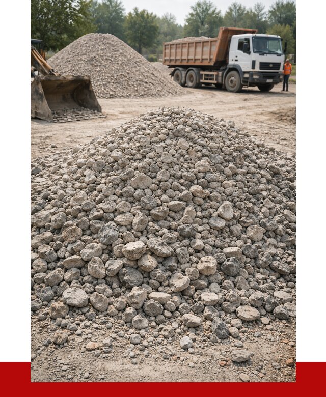 Вторичный щебень фракция 20-40 в Соликамске от 2267 р ПРОНЕРУДСлк