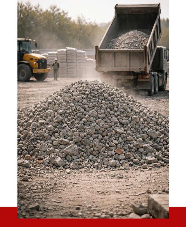 Вторичный щебень фракция 70-150 в Соликамске от 1443 р. | ПРОНЕРУДСлк