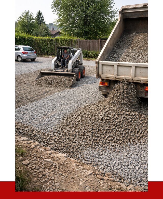 Щебень для парковки в Соликамске с доставкой от 1237 р.| ПРОНЕРУДСлк