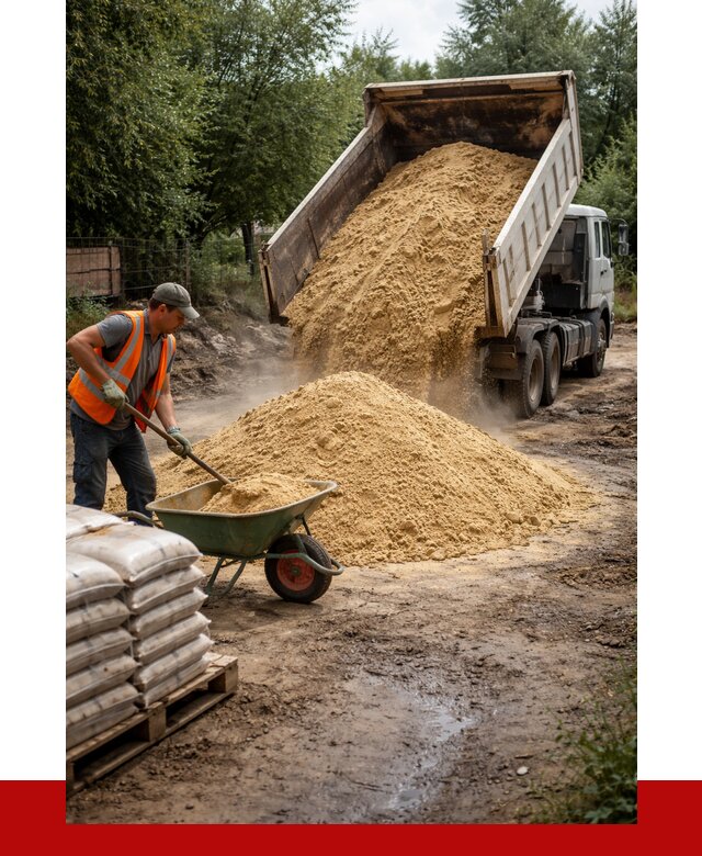 Купить песок с доставкой в Соликамске от 1855 р. | ПРОНЕРУДСлк