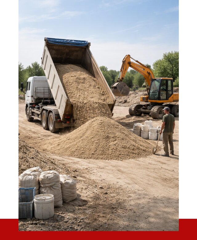 Купить речной песок в Соликамске от 1237 р. за куб | ПРОНЕРУДСлк