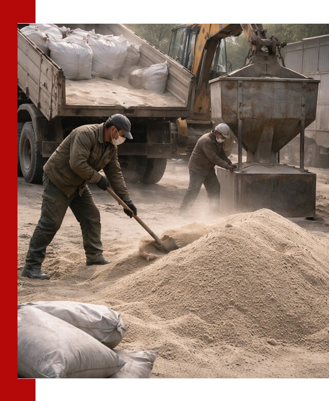 Кварцевый песок для пескоструя в Соликамске — доставка и качество