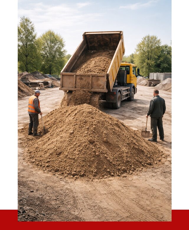 Пескогрунт в Соликамске от 4328 р. с доставкой от ПРОНЕРУДСлк