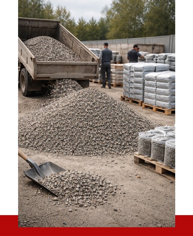 Гравий фракция 5-20 в Соликамске купить от 2370 р. ПРОНЕРУДСлк