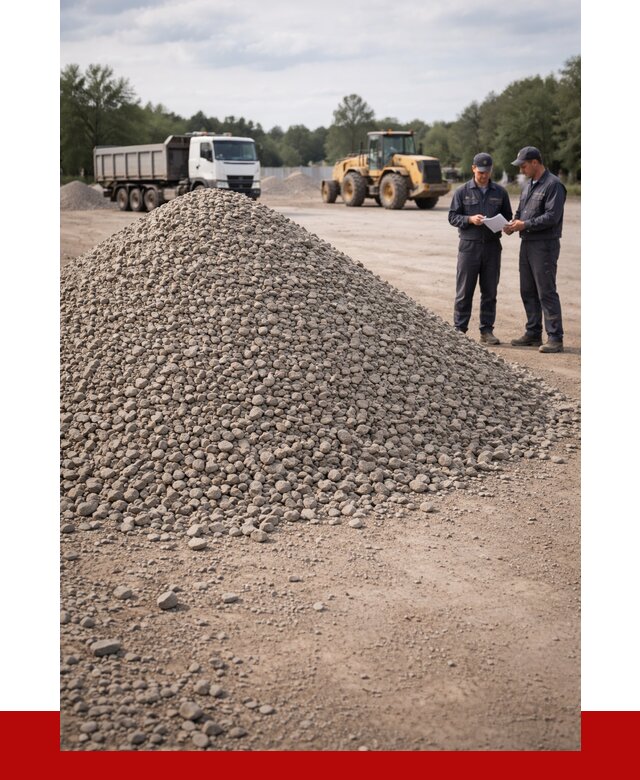 Купить гравий фракция 40-70 в Соликамске от 1237 р. | ПРОНЕРУДСлк