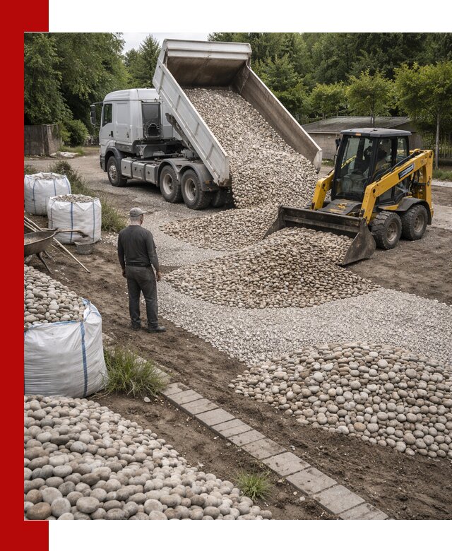 Доставка морской гальки оптом и в розницу в Соликамске