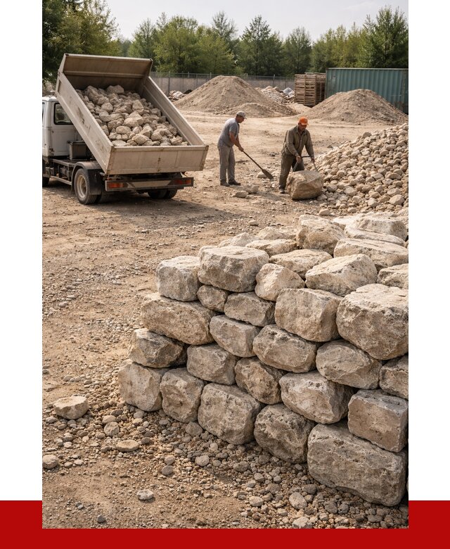 Бутовый камень известняковый в Соликамске от 4328 р. | ПРОНЕРУДСлк