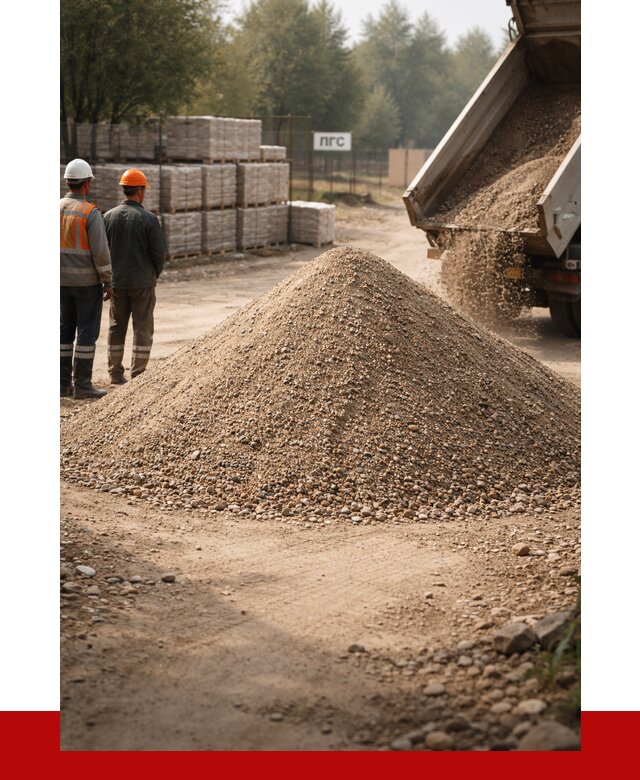 ПГС С1 с доставкой в Соликамске от 2885 р. за куб | ПРОНЕРУДСлк