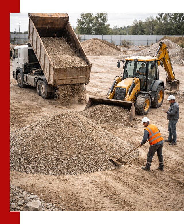 Поставка и доставка ПГС С4 в мешках и самосвалах в Соликамске