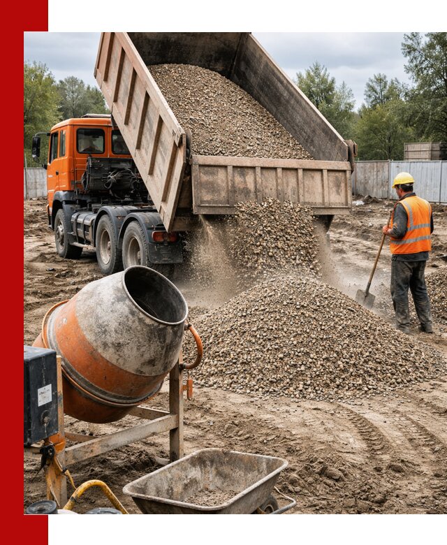 Опгс для бетона с доставкой самосвалом в Соликамске от производителя