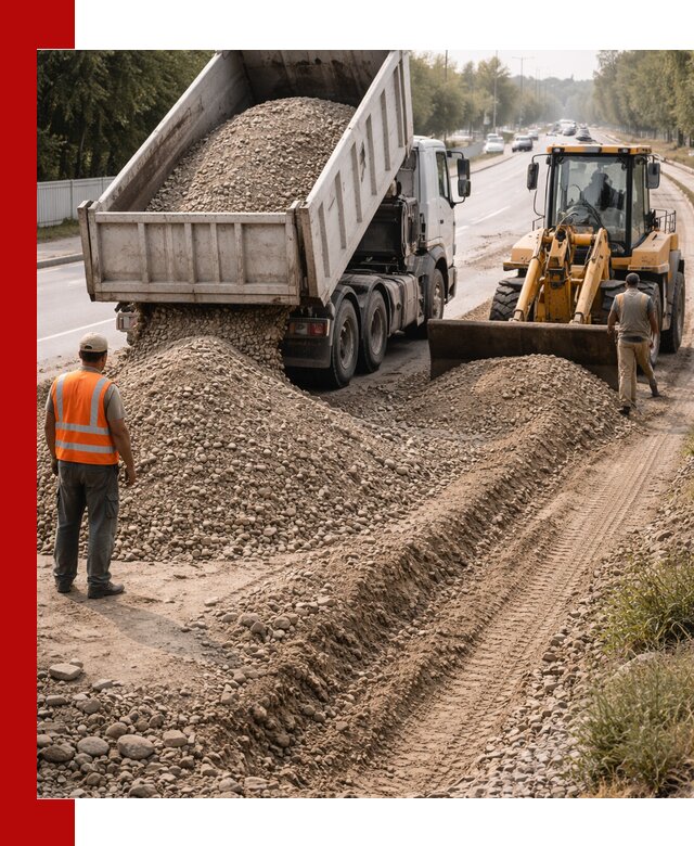 Опгс для устройства дорог и подсыпки в Соликамске