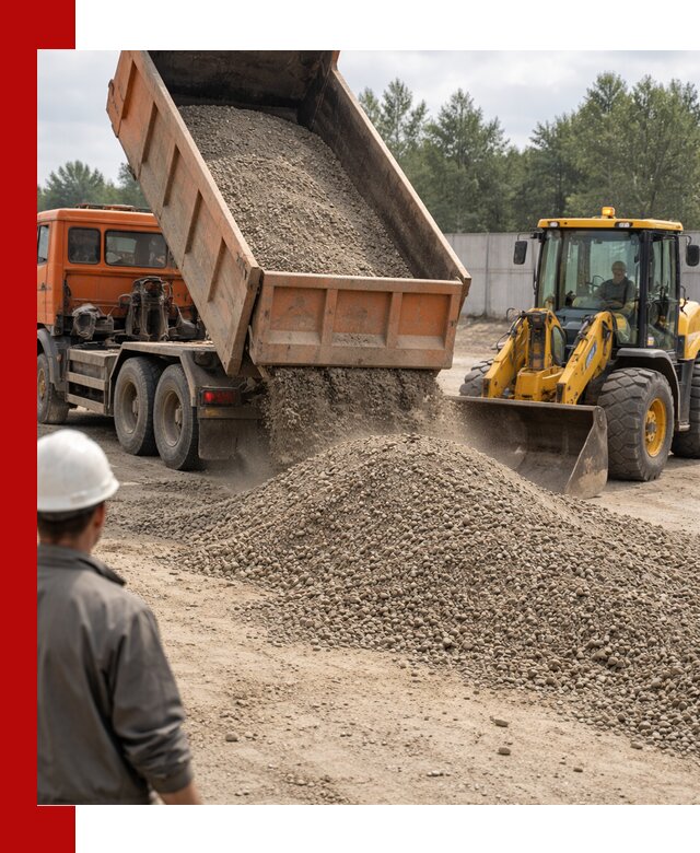 Доставка щпс С8 самосвалами в Соликамске от производителя