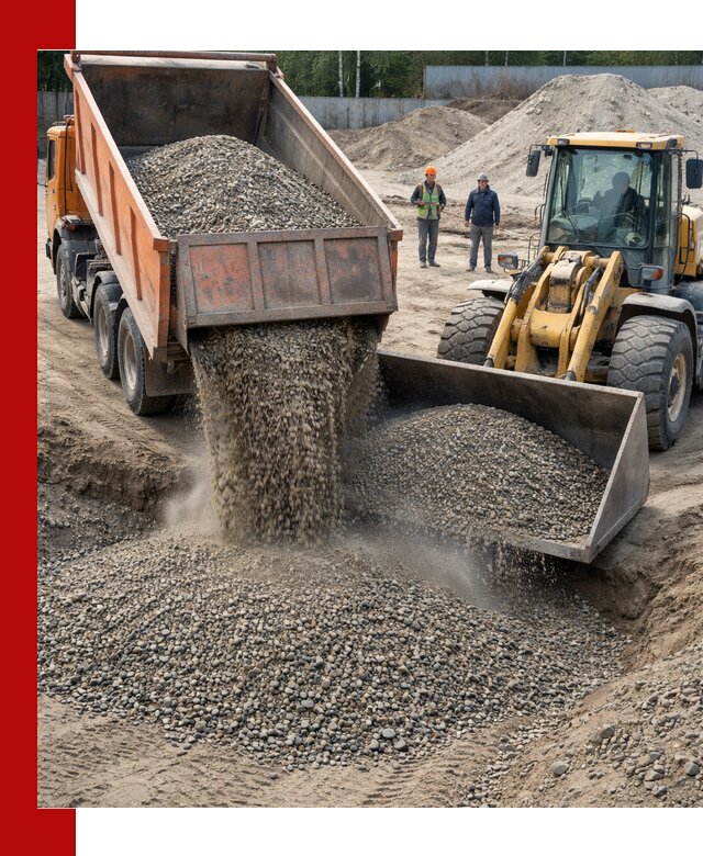 Доставка щпс С9 самосвалами по выгодным тарифам в Соликамске