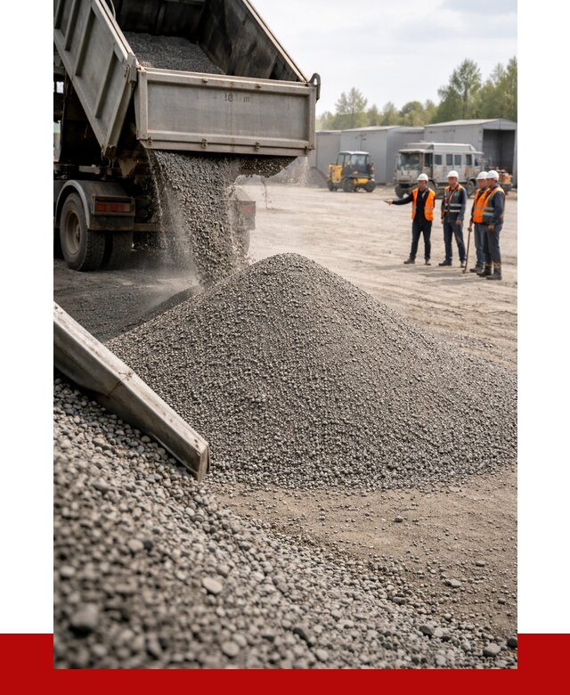 Гравийный отсев 0-5 в Соликамске от 1237 р. с доставкой | ПРОНЕРУДСлк