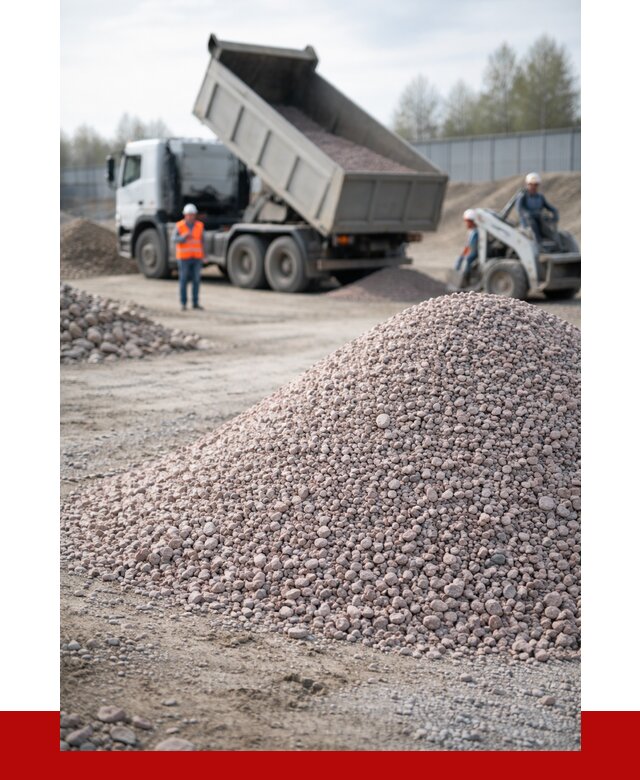 Крошка розовый гранит в Соликамске с доставкой от 4740 р. | ПРОНЕРУДСлк