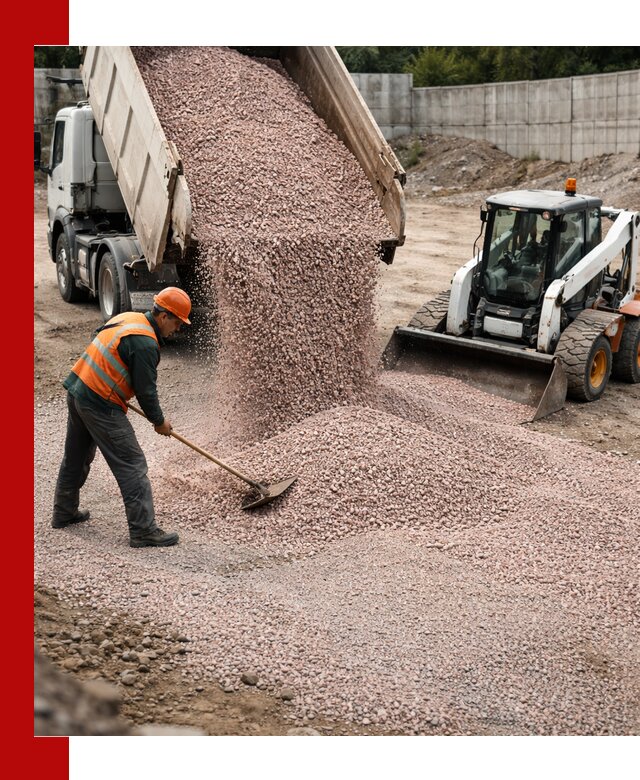 Крошка розовый гранит с доставкой в Соликамске от производителя
