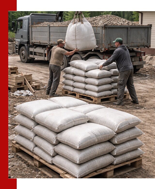 Керамзит в мешках с доставкой в Соликамске от компании-поставщика