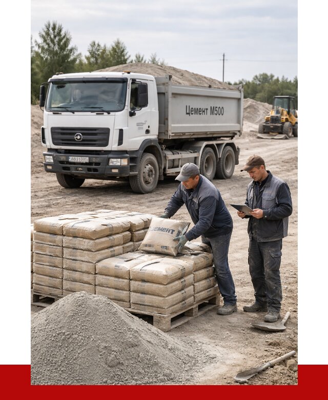 Купить цемент м500 с доставкой в Соликамске от 5359 р. | ПРОНЕРУДСлк