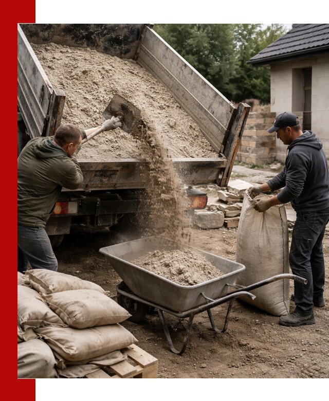 Качественная сухая смесь для кладки с доставкой в Соликамске