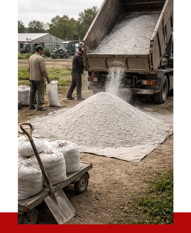 Купить известняковая мука в Соликамске от 4328 р. за куб | ПРОНЕРУДСлк