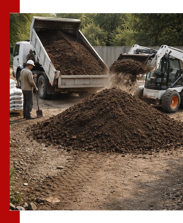 Доставка растительного грунта в Соликамске от производителя оптом и в розницу
