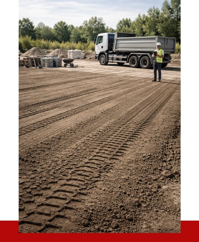 Планировочный грунт в Соликамске от 1546 р./куб с доставкой | ПРОНЕРУДСлк