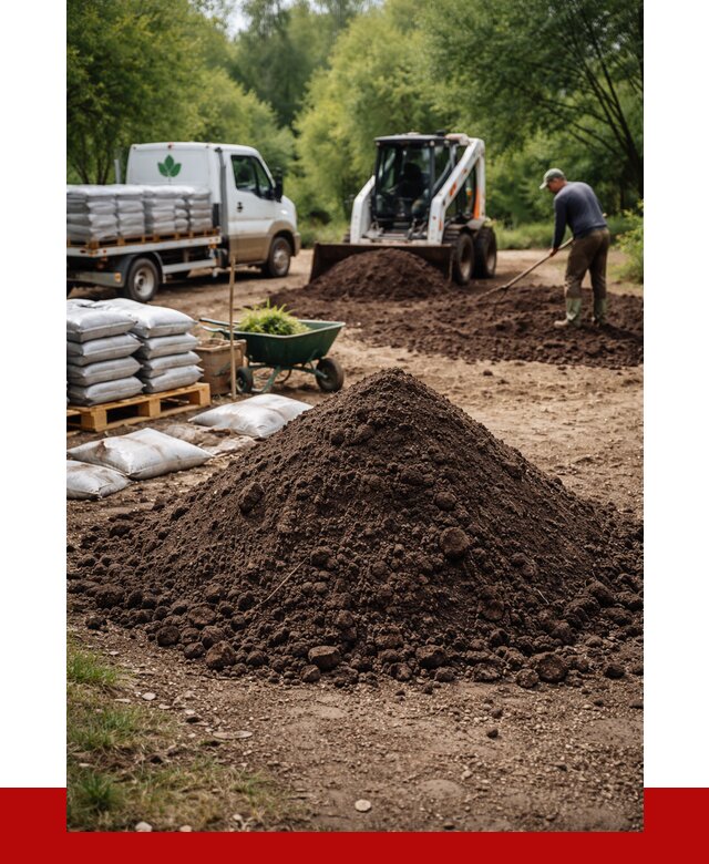 Грунт для озеленения с доставкой в Соликамске от 1855 р. | ПРОНЕРУДСлк