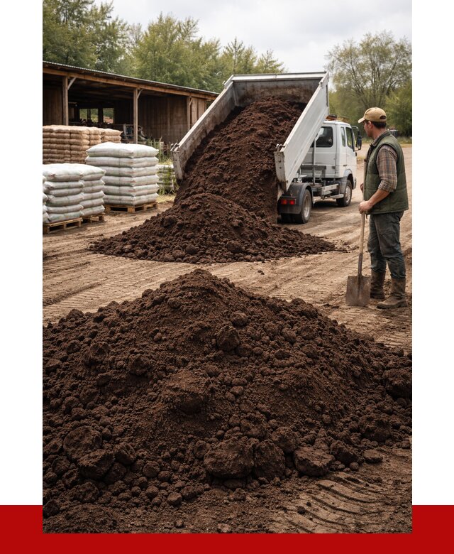 Купить торф с доставкой в Соликамске от 4328 р. за куб | ПРОНЕРУДСлк