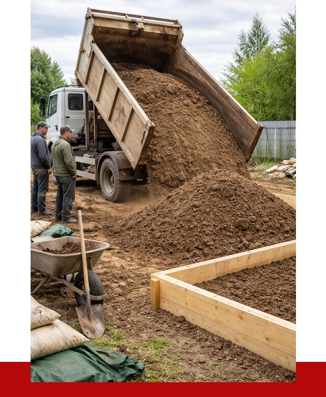 Торфо песчаная смесь в Соликамске с доставкой от 1906 р. | ПРОНЕРУДСлк
