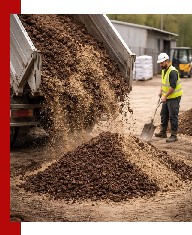 Доставка торфо-песчаной смеси в Соликамске для строительства и озеленения