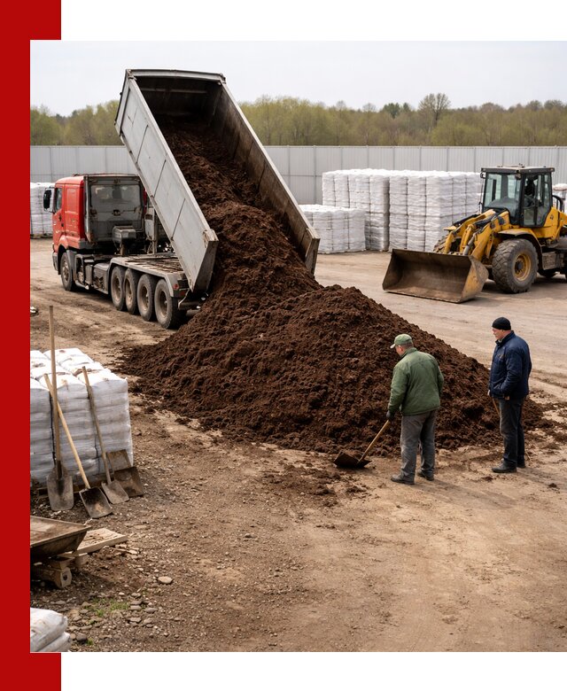 Доставка торфяных смесей оптом и в розницу в Соликамске