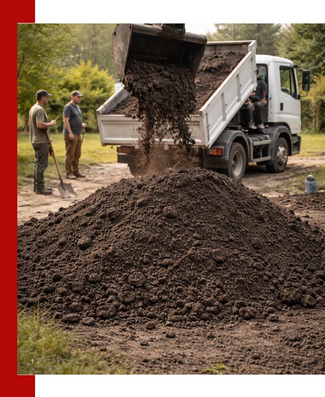 Доставка и продажа чернозема в Соликамске оптом и в розницу